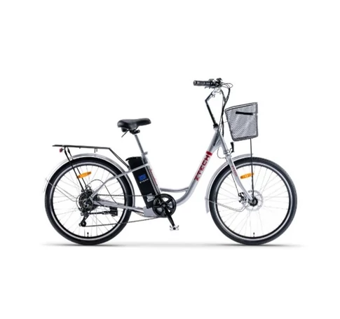 Z-Tech ZT-32CC Barcelona 3.0 Elektromos Kerékpár 250W 36V 12.5Ah Li Ezüst