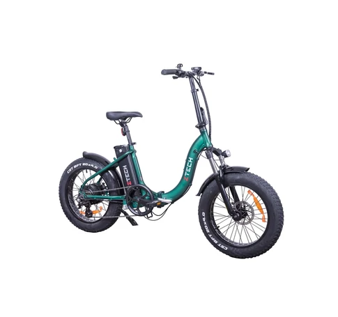 Z-Tech ZT-89-A Cameo Összecsukható Elektromos Kerékpár 250W 36V 10Ah Zöld
