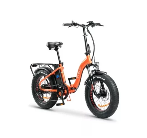 Z-Tech ZT-89-A Cameo Összecsukható Elektromos Kerékpár 250W 36V 10Ah Narancs