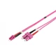 Digitus DK-2532-03-4 InfiniBand és száloptikai kábel 3 M LC SC I-VH Ibolya