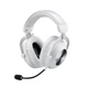 Logitech G PRO X 2 Headset Vezetékes és vezeték nélküli Fejpánt Játék Bluetooth Fekete, Fehér