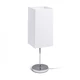 NYC/TEMPO 15/30 asztali lámpa Polycotton fehér/króm 230V LED E27 7W