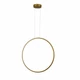 REALITY Ragi Modern Pendant LightAlu. and Glass and IronPearl GoldLED 4000K 36W; 80lm/W;25000hours;CRI≧80; A+Overallsize: W620xH1200mm - REAL-334641-09