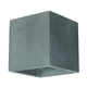 VIOKEF Wall Lamp Grey Concrete - VIO-4096901