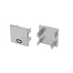 EC-PROFIL FALCO SILVER LACQ HT (12-1035-01) - Profil zárókupak